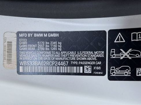 Used 2024 BMW M4 xDrive Competition w/ Executive Package AWD/4WD image 37