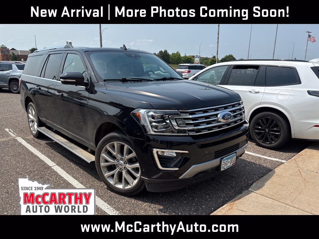 Used 2019 Ford Expedition Max Limited w/ Equipment Group 302A AWD/4WD image 1