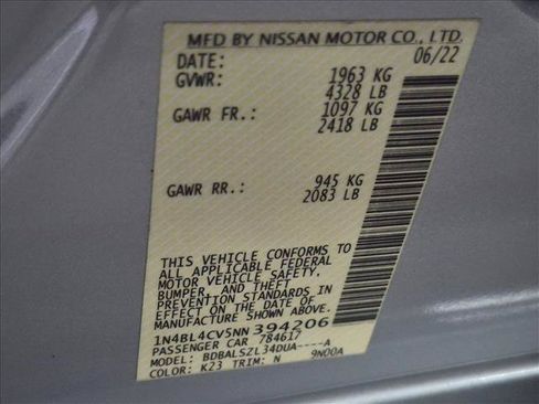 Used 2022 Nissan Altima 2.5 SR FWD image 19
