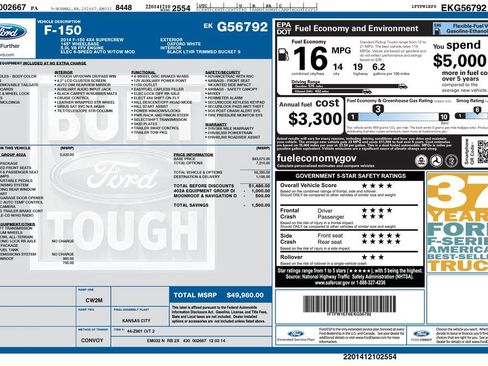 Used 2014 Ford F150 FX4 w/ Equipment Group 402A Luxury image 5