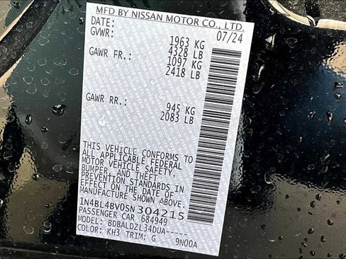 New 2025 Nissan Altima 2.5 S image 14