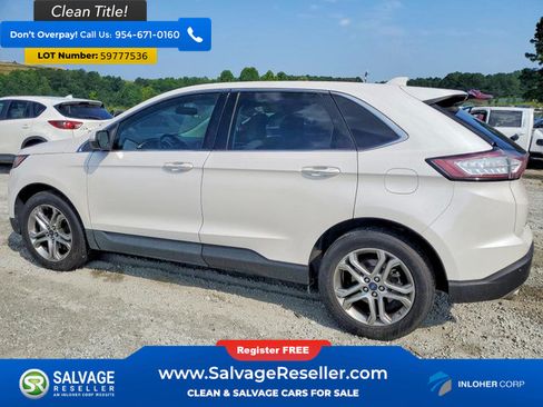 Used 2018 Ford Edge Titanium w/ Technology Package FWD image 3