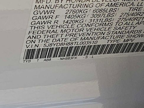 Certified 2026 Acura MDX Type S AWD/4WD image 12
