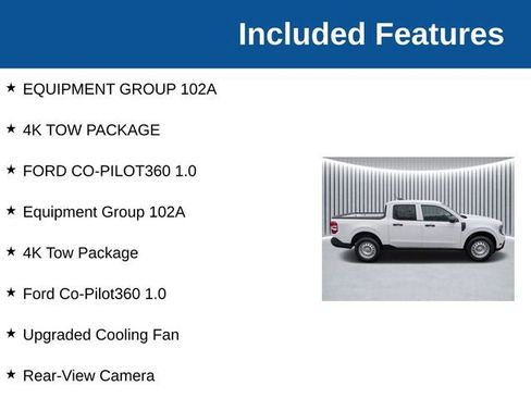New 2025 Ford Maverick XL w/ 4K Tow Package AWD/4WD image 4