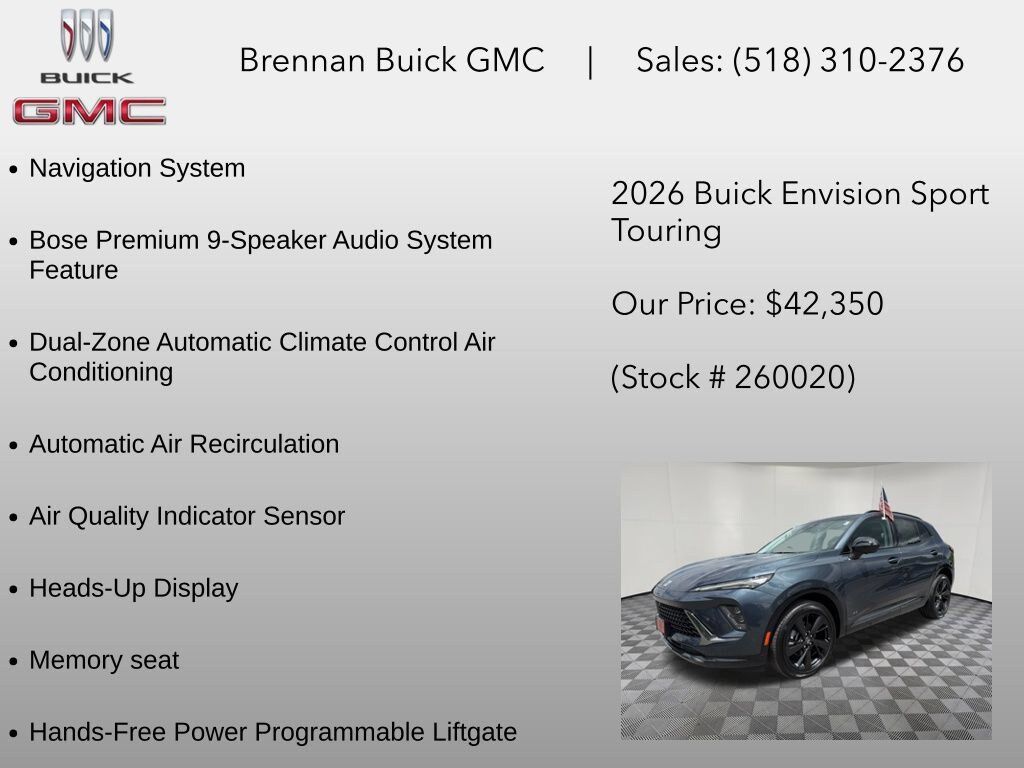 New 2026 Buick Envision Sport Touring AWD/4WD image 12