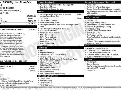 Used 2022 RAM 1500 Big Horn AWD/4WD image 35