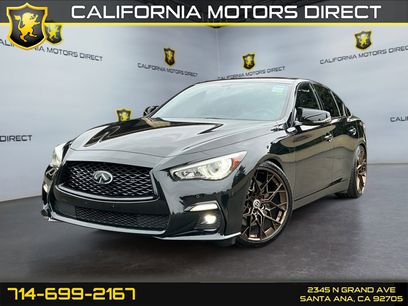 Used 2021 INFINITI Q50 Red Sport 400