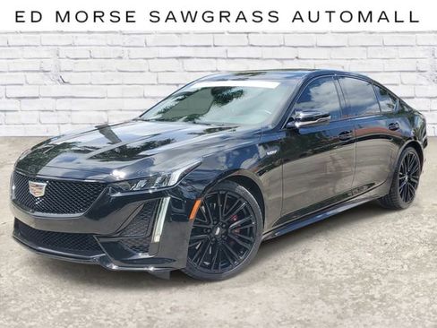 Certified 2024 Cadillac CT5 V w/ Cold Weather Package RWD image 28