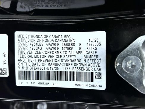 Used 2026 Honda Civic Sport image 24