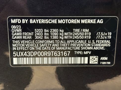 Used 2024 BMW X3 sDrive30i w/ Convenience Package RWD image 28
