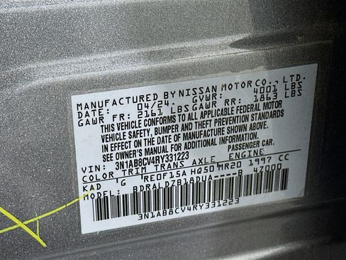 Used 2024 Nissan Sentra SV image 12