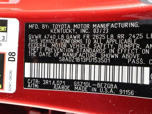 Certified 2023 Lexus ES 350 w/ Premium Package image 12