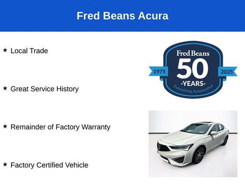 Used 2022 Acura ILX w/ Premium Package FWD image 3