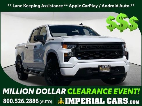 Used 2023 Chevrolet Silverado 1500 Custom w/ LPO, Dark Essentials Package image 1