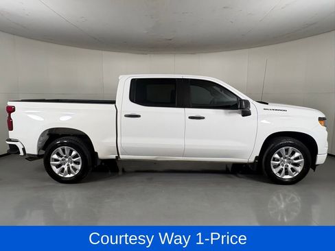 Used 2023 Chevrolet Silverado 1500 Custom w/ LPO, Dark Essentials Package RWD image 12