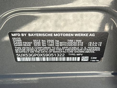 Used 2025 BMW X3 xDrive30i w/ Convenience Package image 31