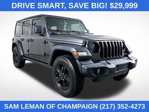 Used 2022 Jeep Wrangler Unlimited Sport image 1