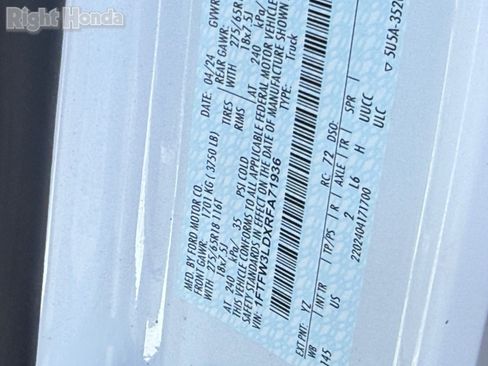 Used 2024 Ford F150 XLT w/ Mobile Office Package image 37