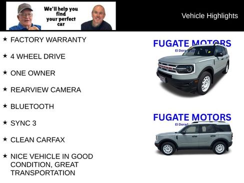Used 2024 Ford Bronco Sport Heritage w/ Heritage Convenience Package AWD/4WD image 8