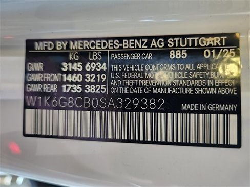 New 2025 Mercedes-Benz S 63 AMG S image 26