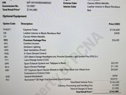 Used 2019 Porsche Cayenne Turbo AWD/4WD image 72