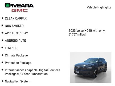 Used 2023 Volvo XC40 B5 Ultimate w/ Climate Package AWD/4WD image 8