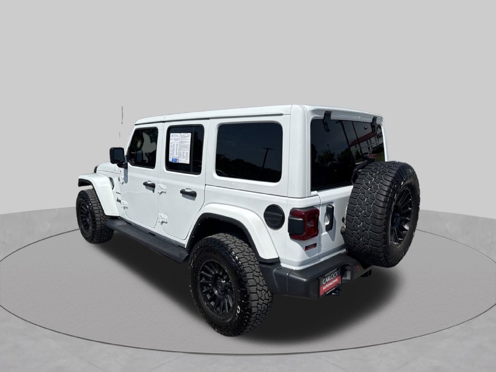 Used 2022 Jeep Wrangler Unlimited Sahara w/ LED Lighting Group AWD/4WD image 6