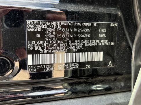 Certified 2025 Toyota RAV4 LE FWD image 26