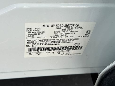 Used 2022 Ford Edge SEL AWD/4WD image 34