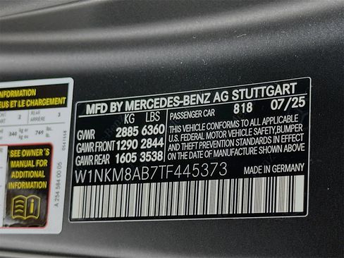 New 2026 Mercedes-Benz GLC 63 AMG S image 35