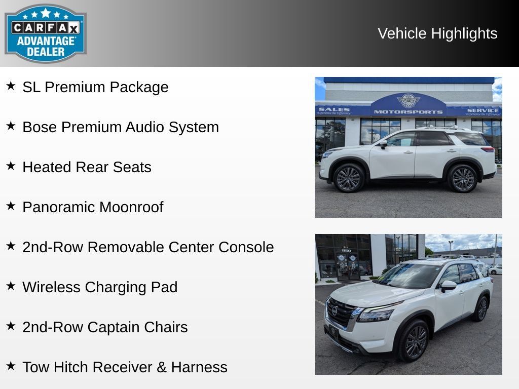 Used 2022 Nissan Pathfinder SL w/ SL Premium Package AWD/4WD image 4
