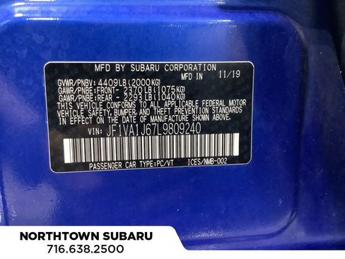 Used 2020 Subaru WRX Limited image 33