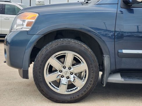 Used 2014 Nissan Armada Platinum w/ 2nd Row Captain Seat Package AWD/4WD image 9