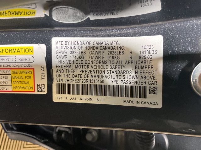 Used 2024 Honda Civic LX image 26