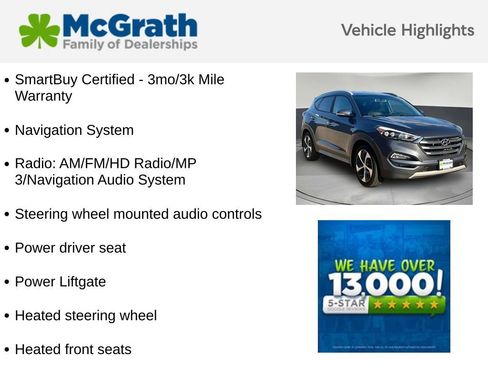 Used 2018 Hyundai Tucson Limited AWD/4WD image 6