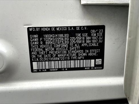 Used 2024 Honda HR-V Sport image 16