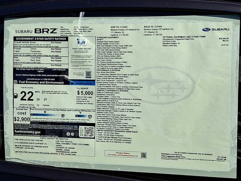 New 2025 Subaru BRZ tS image 11