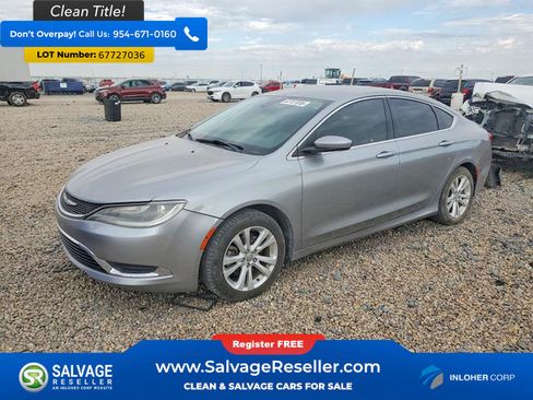 Used 2015 Chrysler 200 Limited FWD image 1