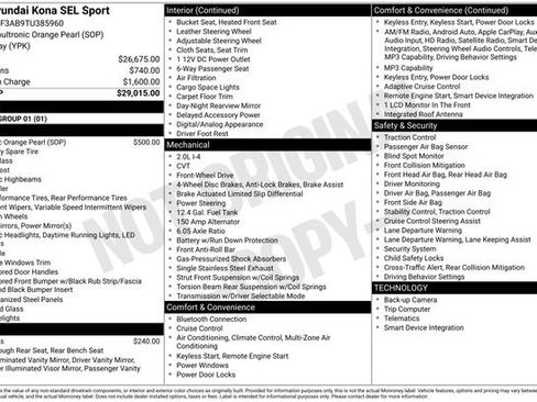 Used 2026 Hyundai Kona SEL Sport FWD image 20