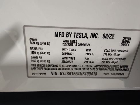 Used 2022 Tesla Model S image 28