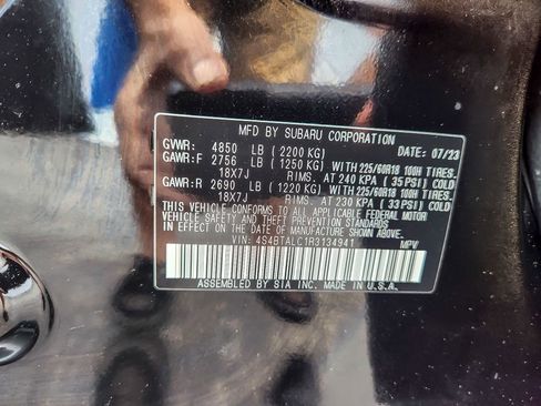 Certified 2024 Subaru Outback Onyx Edition AWD/4WD image 24