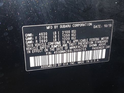 Used 2020 Subaru Legacy Premium image 33