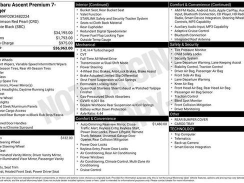 Used 2019 Subaru Ascent Premium image 8