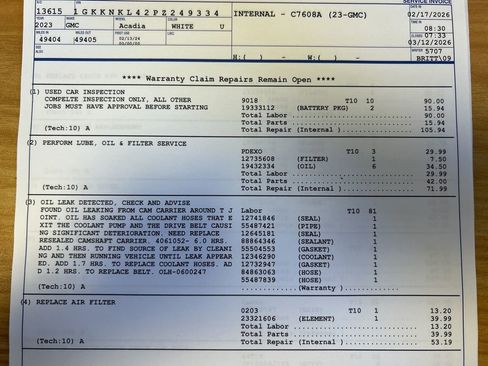 Certified 2023 GMC Acadia SLE w/ Driver Convenience Package image 18