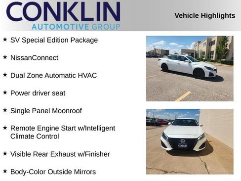 New 2025 Nissan Altima 2.5 SV w/ SV Special Edition Package image 2