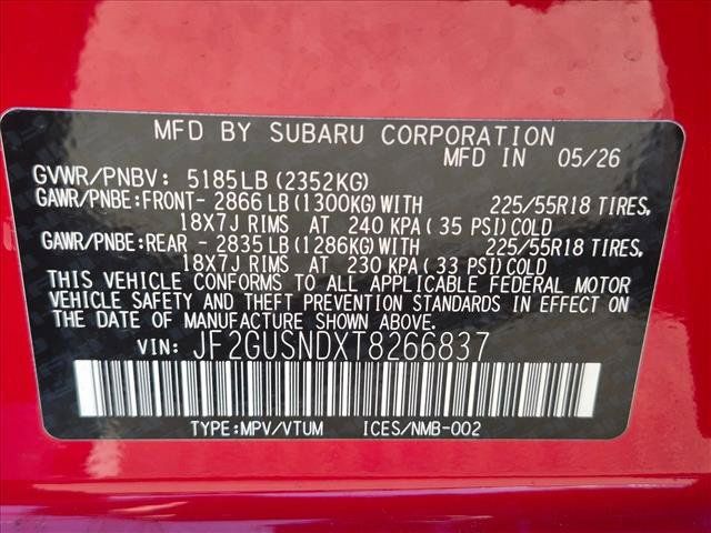 New 2026 Subaru Crosstrek 2.5i Limited AWD/4WD image 19