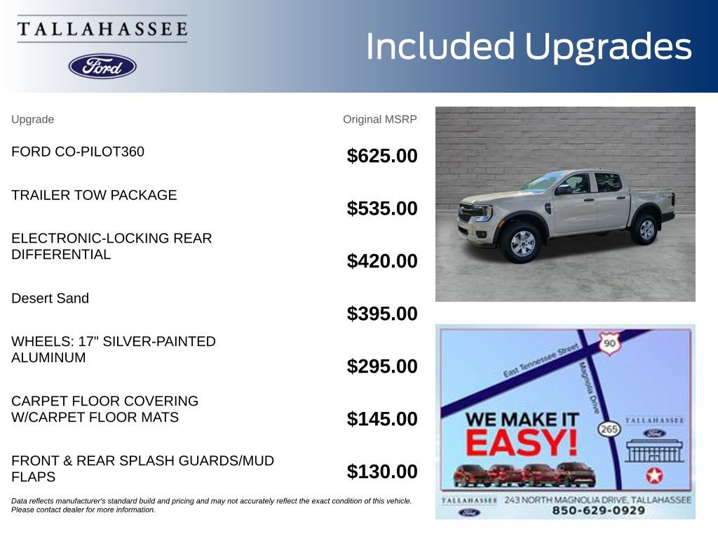 New 2026 Ford Ranger XL w/ Trailer Tow Package AWD/4WD image 3