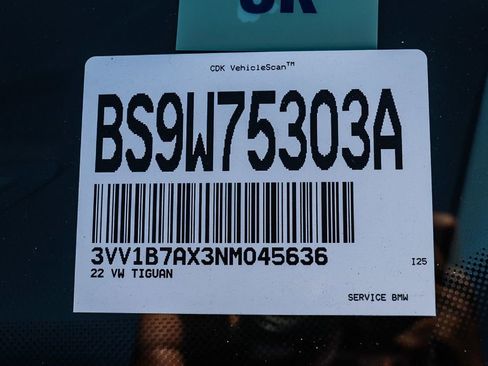 Used 2022 Volkswagen Tiguan S w/ IQ.Drive Package image 28