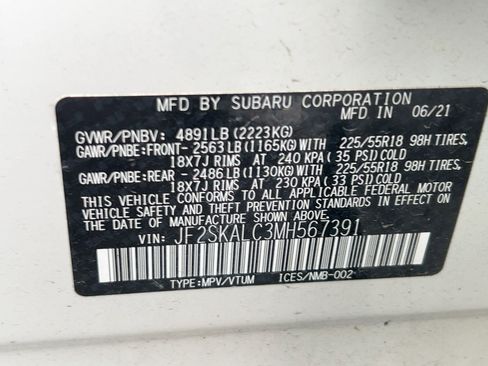 Used 2021 Subaru Forester Sport w/ Popular Package #2 image 36