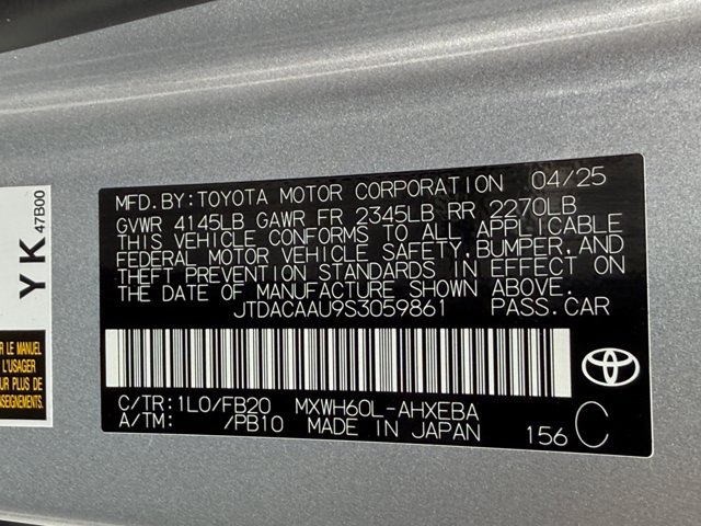 Used 2025 Toyota Prius LE FWD image 35